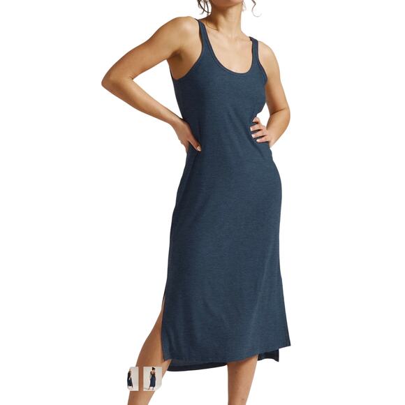 Beyond Yoga Dresses & Skirts - Beyond Yoga Heatherd Navy Dress Size S